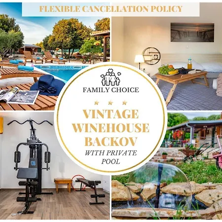 Holiday home Vintage Winehouse Backov *